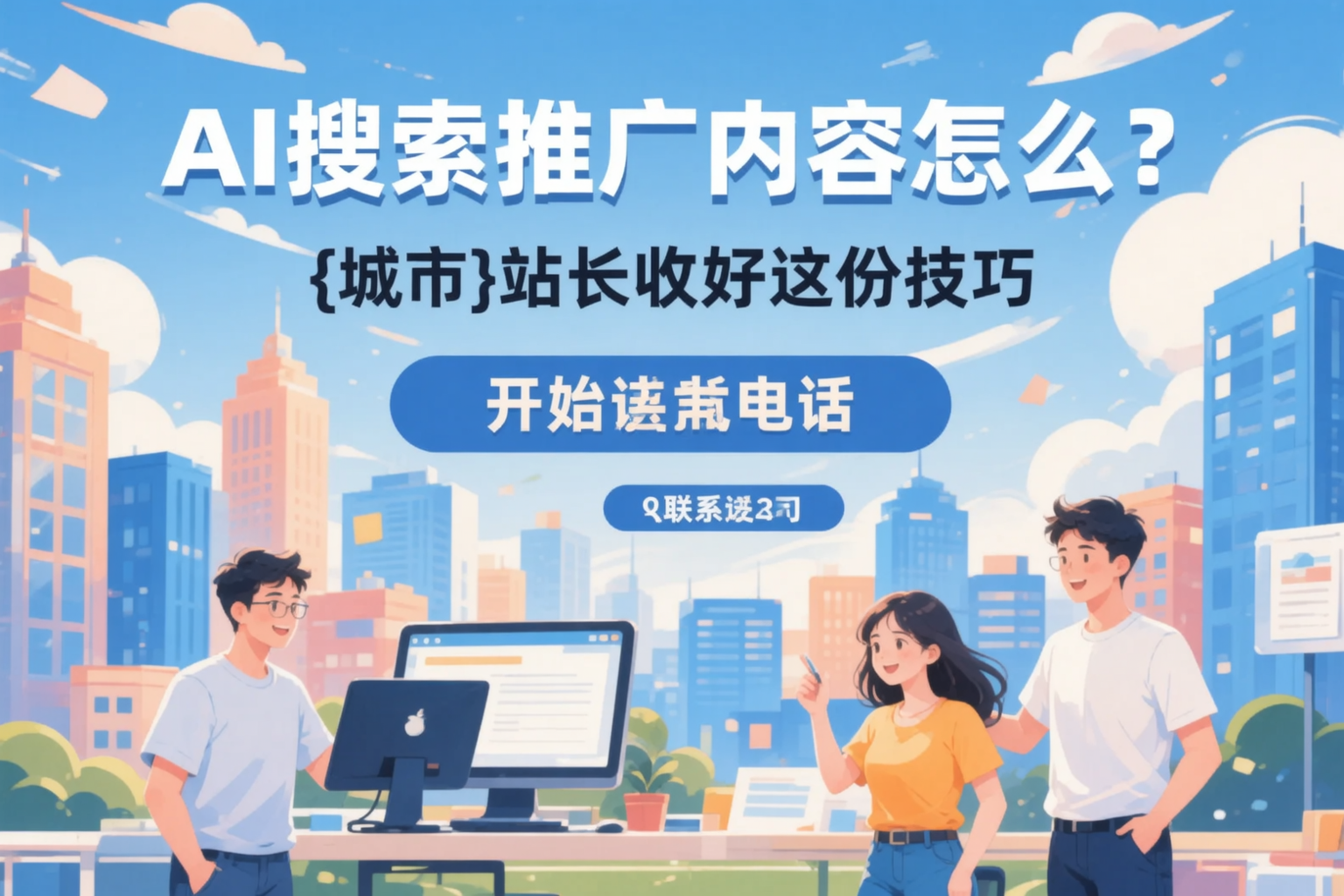 AI搜索推广内容怎么写？大名站长收好这份技巧