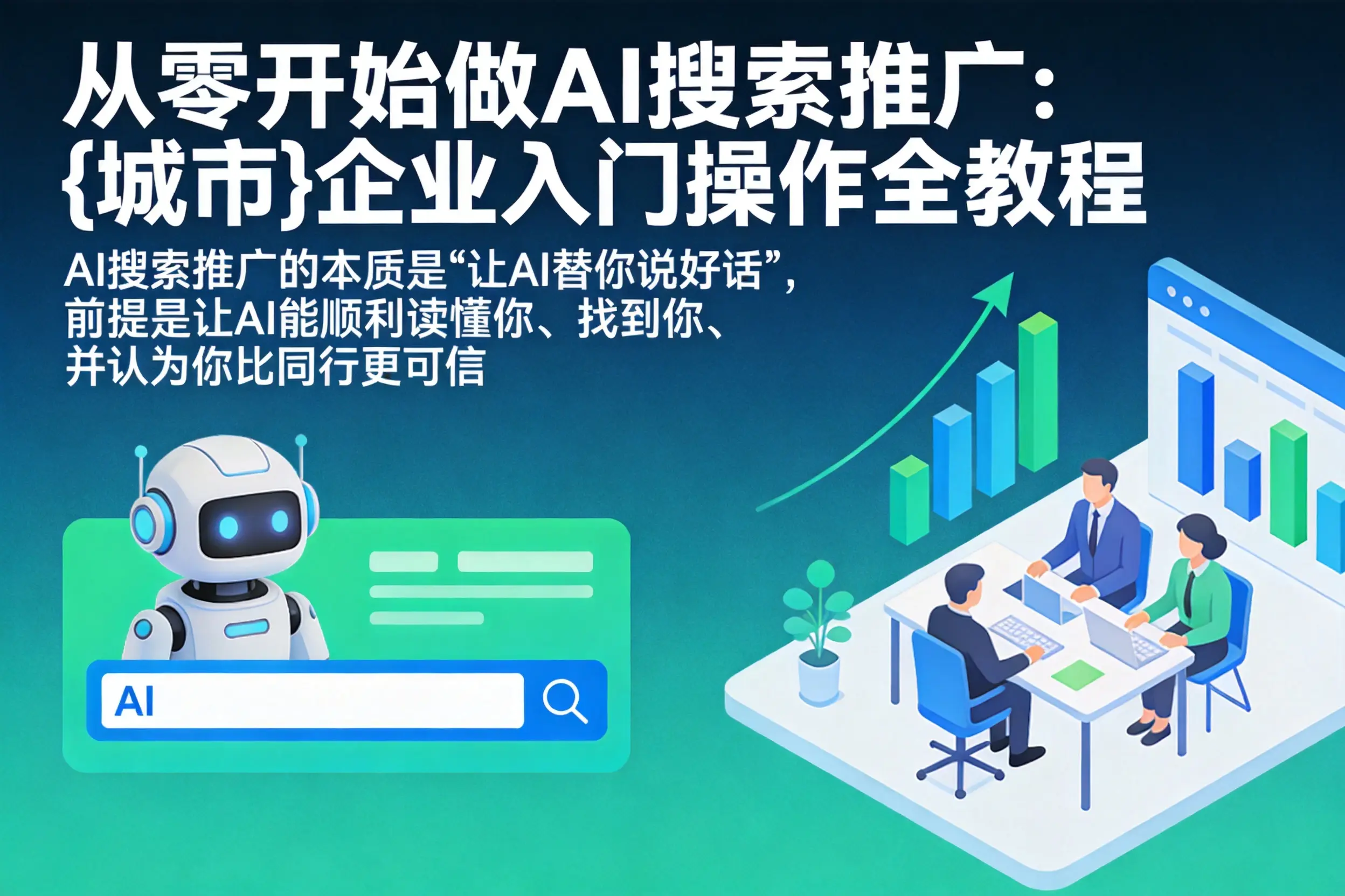从零开始做AI搜索推广：大名企业入门操作全教程